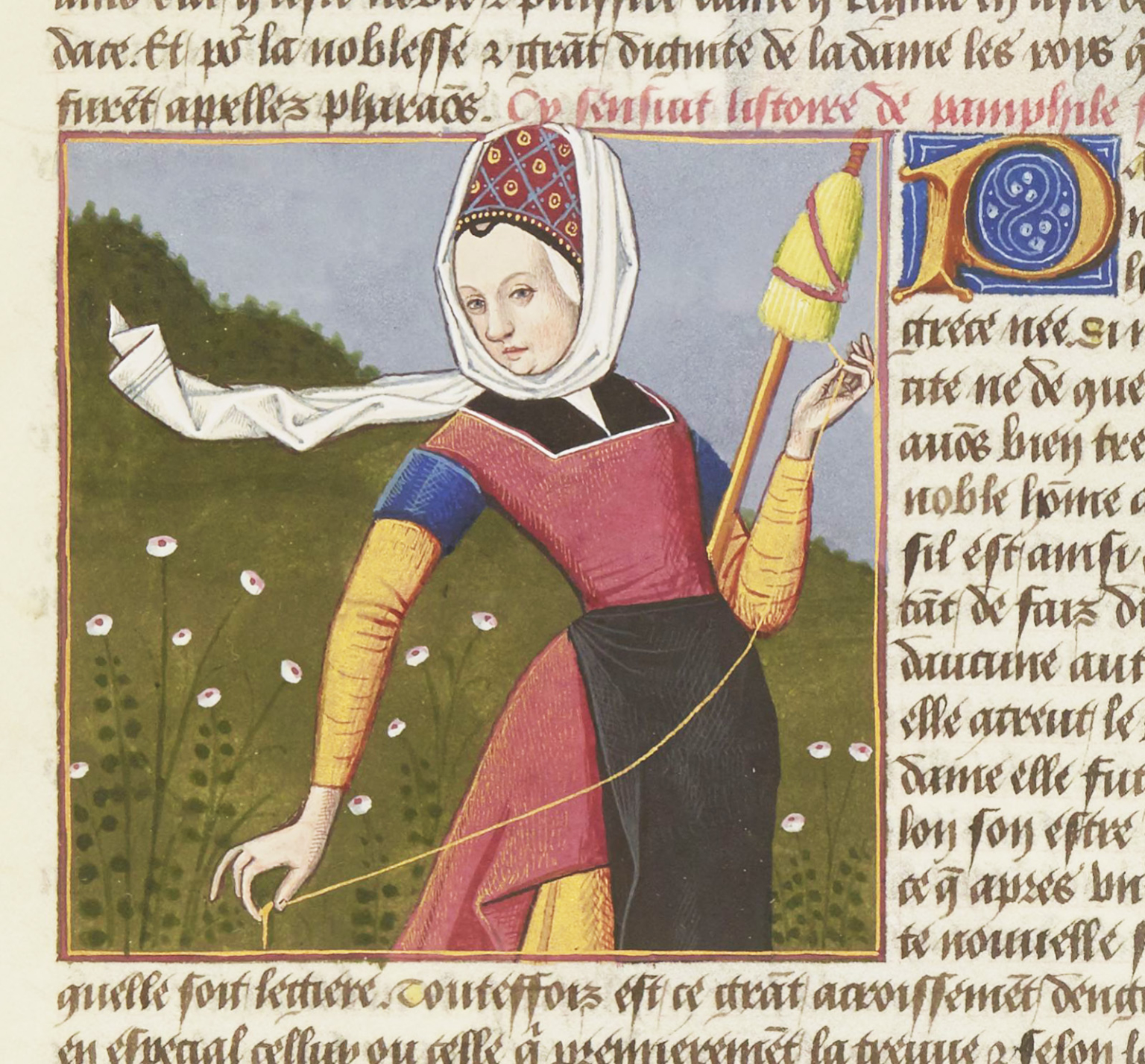 A woman’s work was never done: spinning in medieval art – PLY Magazine