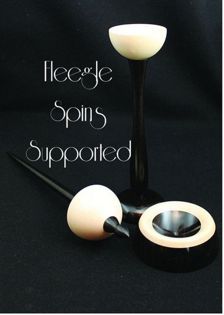 Spin on a supported spindle